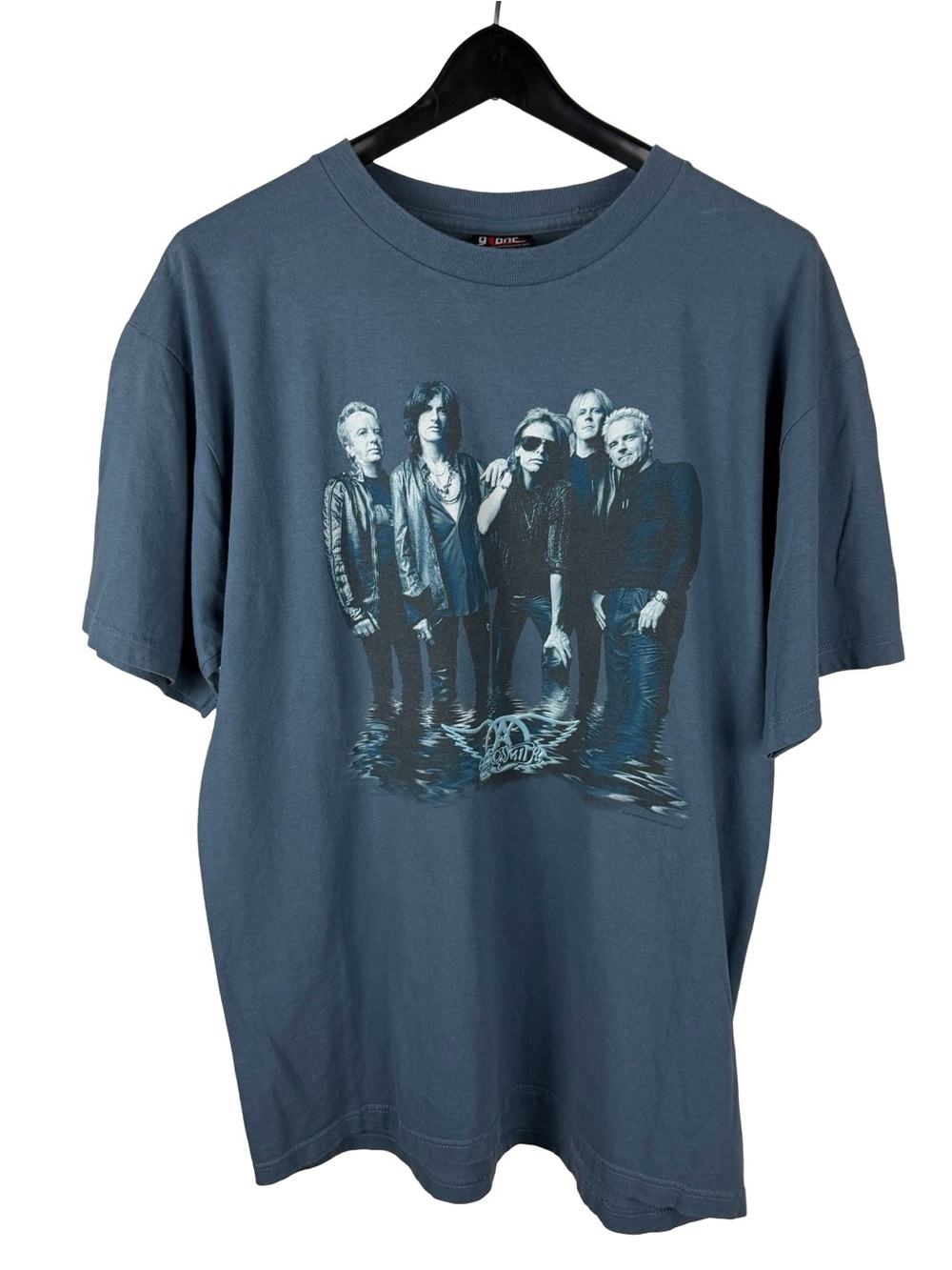 Vintage 2001 Aerosmith Just Push Play World Tour Rock Band Shirt Size L